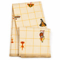 Semi Linen Saree with All-Over Traditional Motif Print & Running Blouse