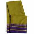 Premium Silk Saree with Rich Zari Border & Elegant Pallu