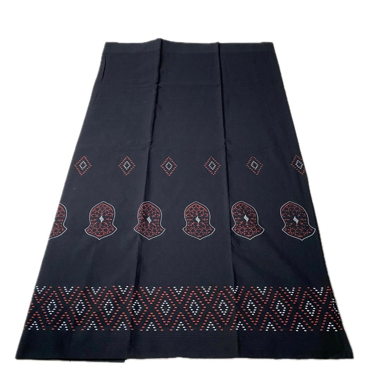 Black Cotton Dhoti – Geometric Printed Collection