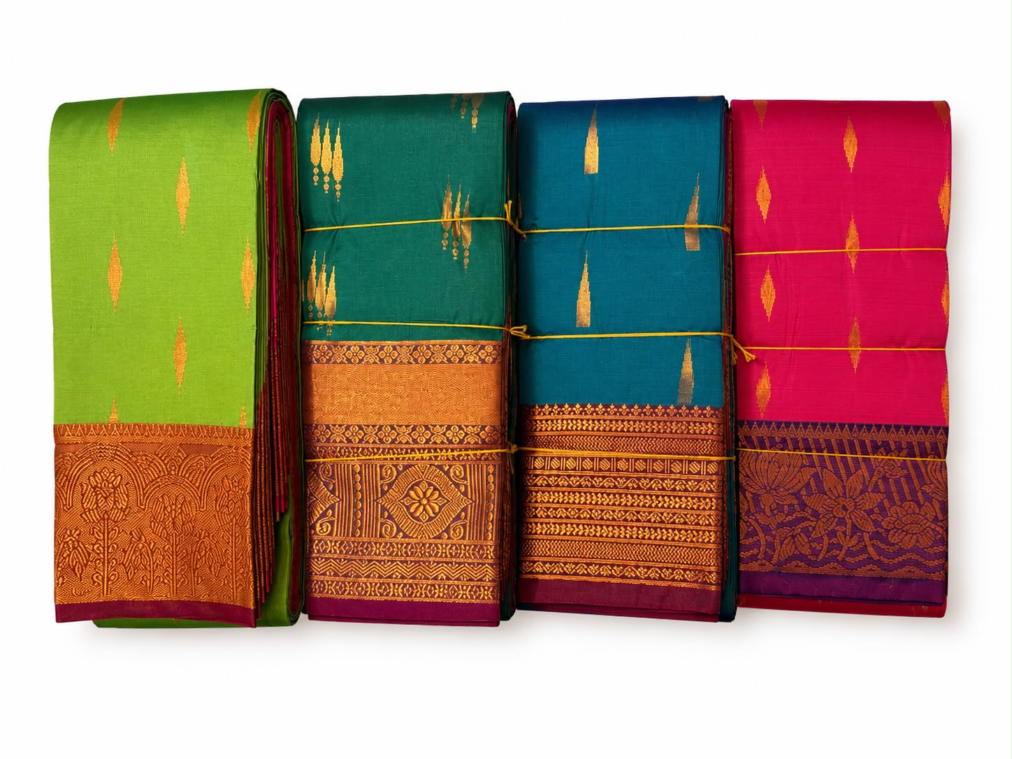 Premium Soft Silk Saree with Rich Pallu & Plain Blouse | Wedding & Festive Wear