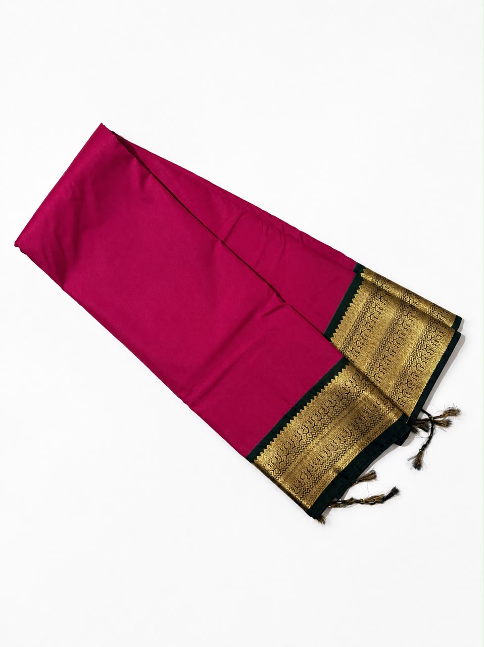 Premium Soft Silk Saree with Rich Zari Border – Vadarmalli Purple | Elegant Traditional Wear