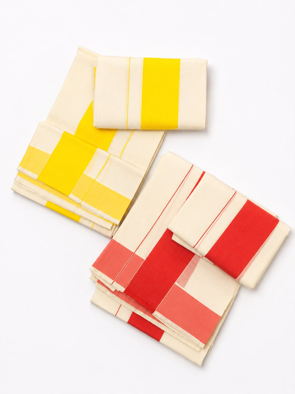 Cotton Kattikkara Set Mundu 2.80 m | Traditional Kerala Set Mundu
