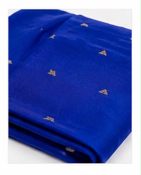 Traditional Tissue Dhavani Set | Floral Border Kerala Half Saree