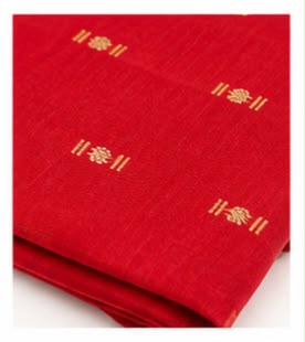 Traditional Tissue Dhavani Set | Floral Border Kerala Half Saree