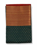 Premium Banarasi Silk Saree with All-Over Butta Design | Rich Traditional & Festive Wear