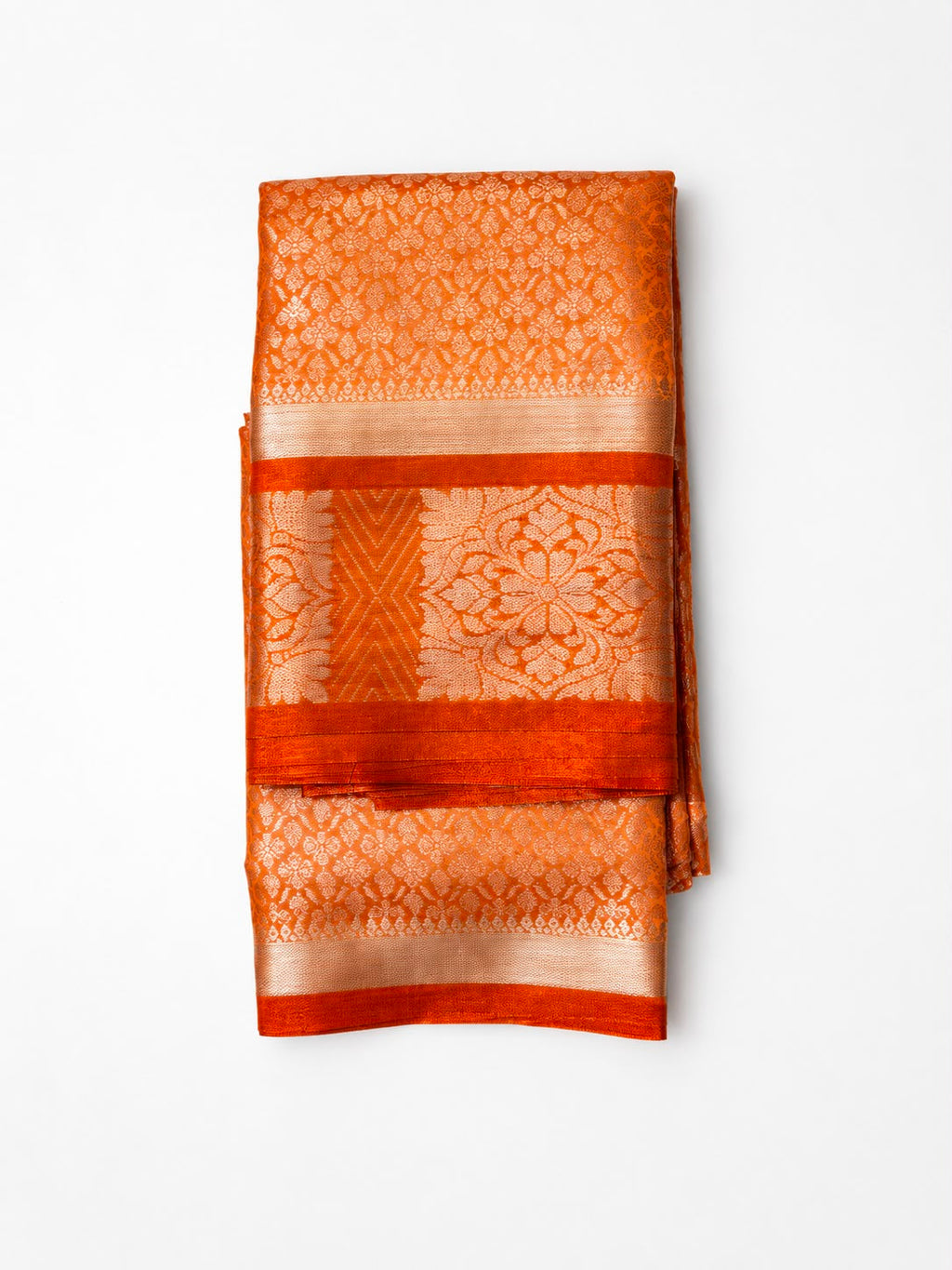 Premium Tissue Silk Saree with Rich Woven Border & Elegant Tassels