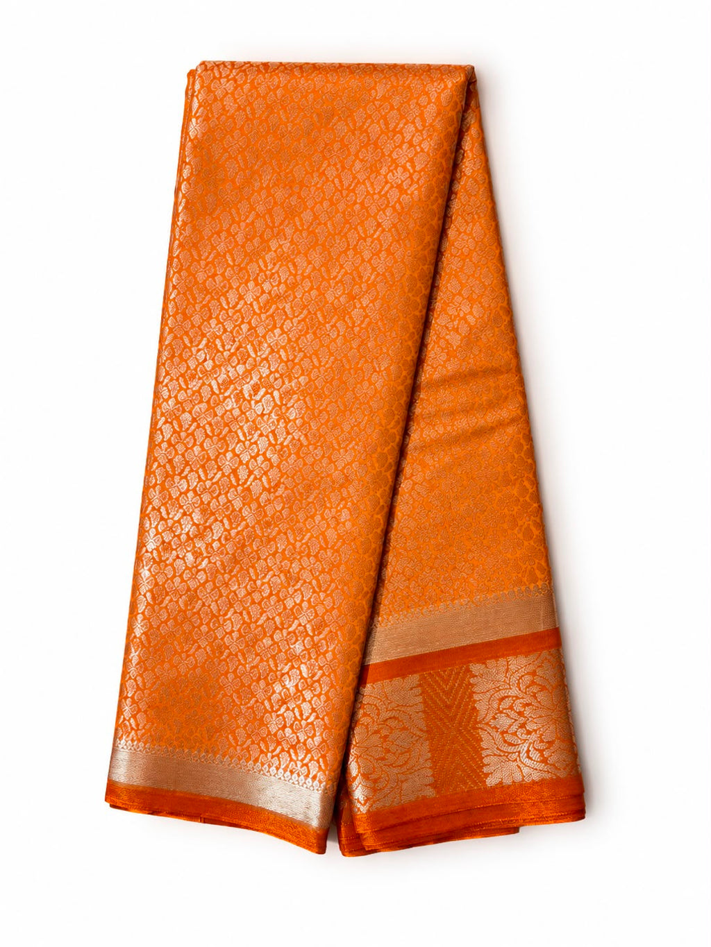 Premium Tissue Silk Saree with Rich Woven Border & Elegant Tassels