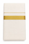 Double Cotton Men’s Dhoti with Gold Kasavu Border