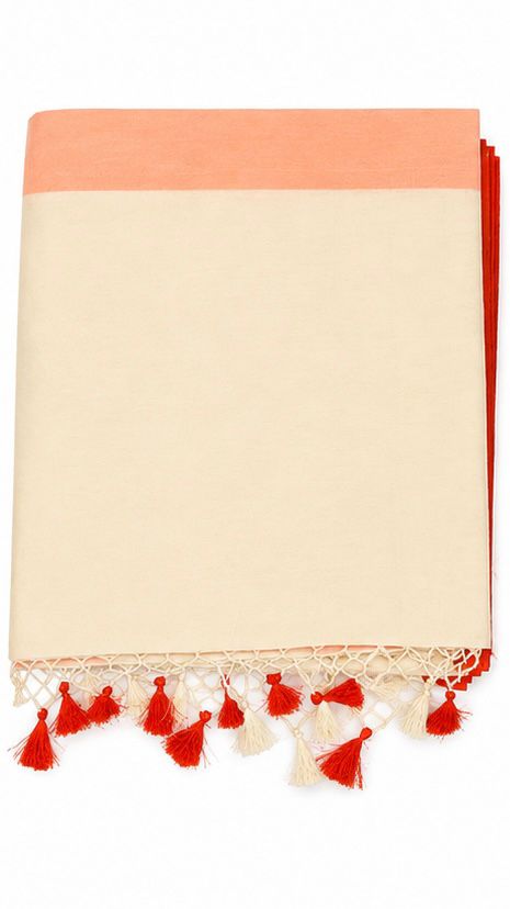 Crimson Puliyilakkara Chanderi Saree
