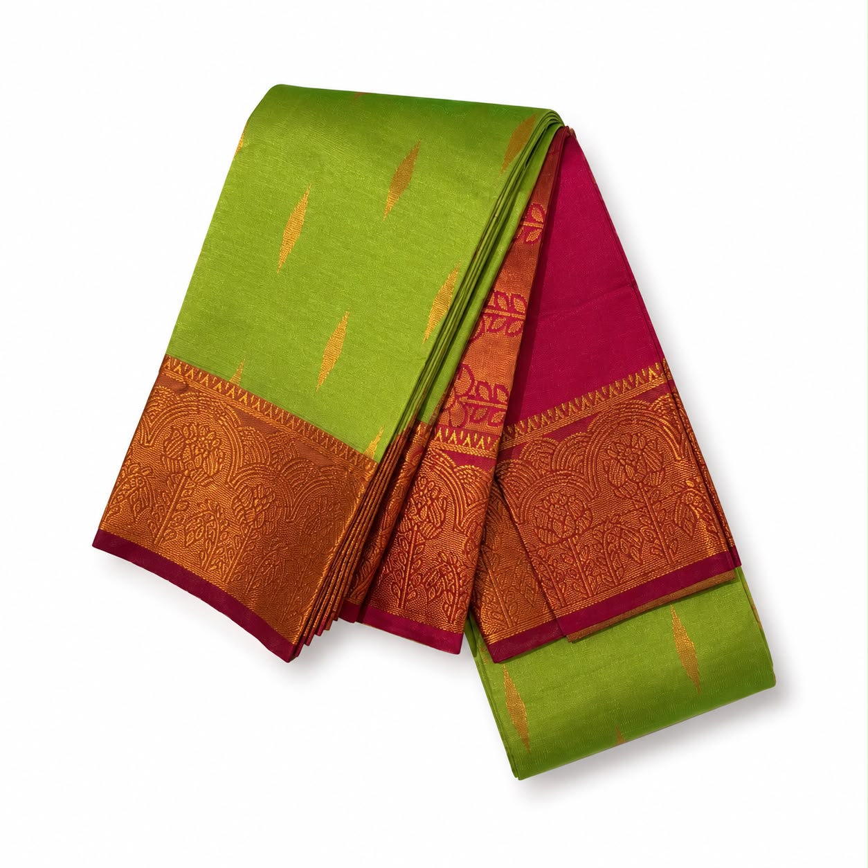 Premium Soft Silk Saree with Rich Pallu & Plain Blouse | Wedding & Festive Wear