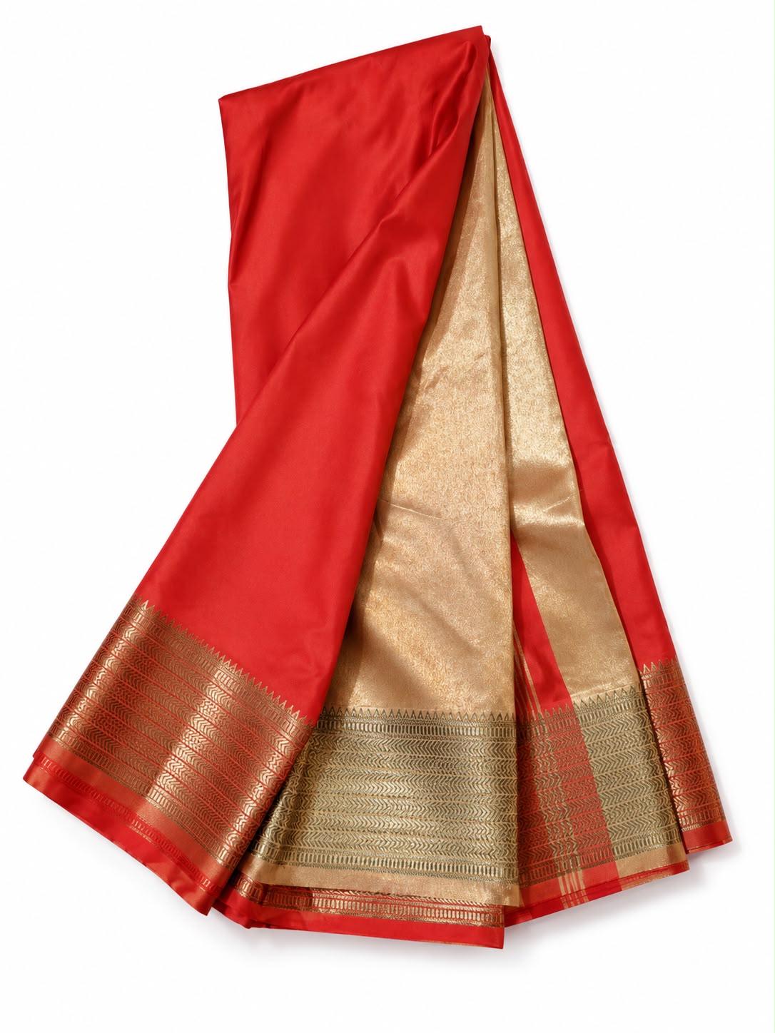 Premium Soft Silk Saree with Antique Zari Border | Elegant Traditional & Festive Wear