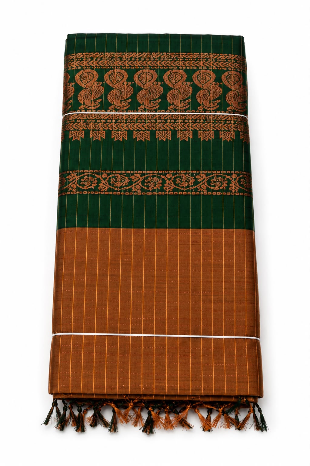 Kalyani Cotton Checks Saree with Rich Border | Soft Traditional & Everyday Wear