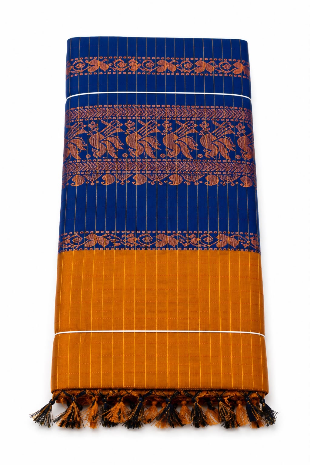 Kalyani Cotton Checks Saree with Rich Border | Soft Traditional & Everyday Wear