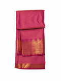 Premium Semi Silk Saree with Rich Woven Border | Elegant Festive & Party Wear