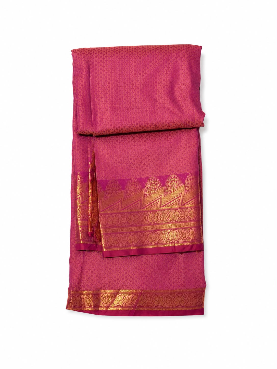 Premium Semi Silk Saree with Rich Woven Border | Elegant Festive & Party Wear